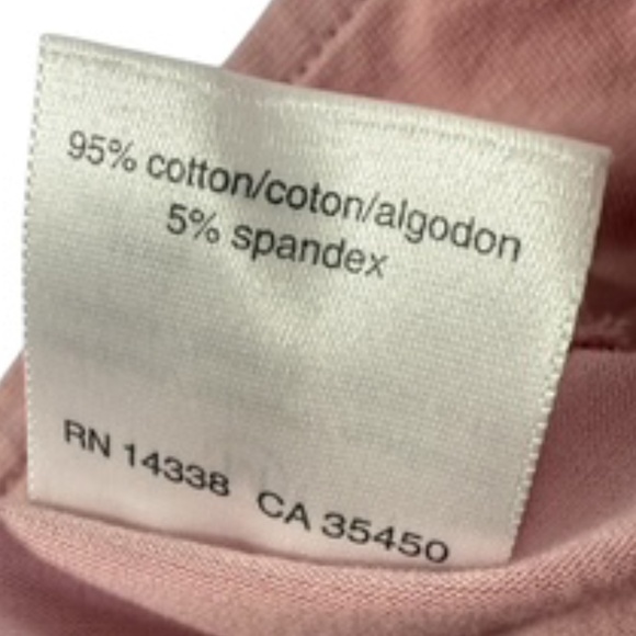 Danskin Full Front Zip Side Pockets Pink Warmup Jacket Size M - Picture 8 of 8